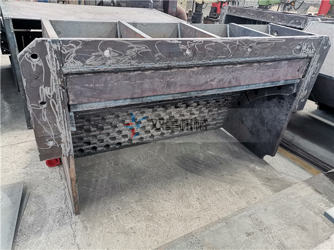 廢鋼破碎機篩板結構實拍